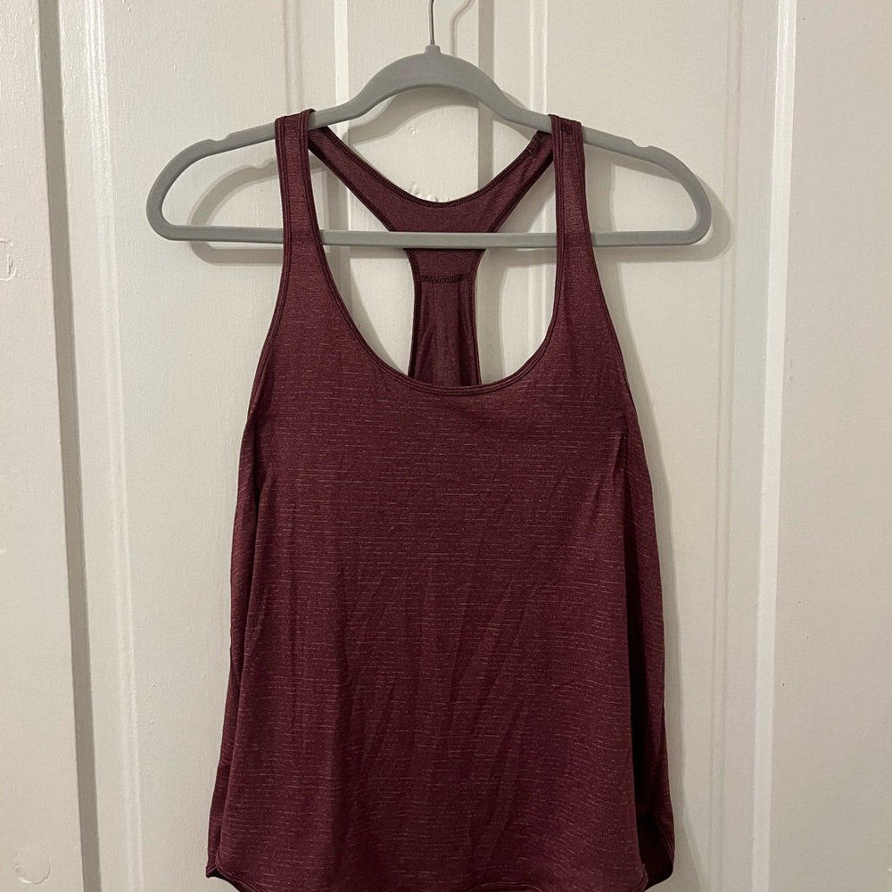 Lululemon Maroon Tank Top